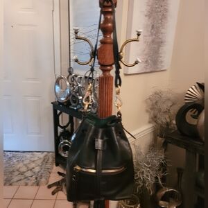 Dooney and Bourke Florentine Small Logan in Black